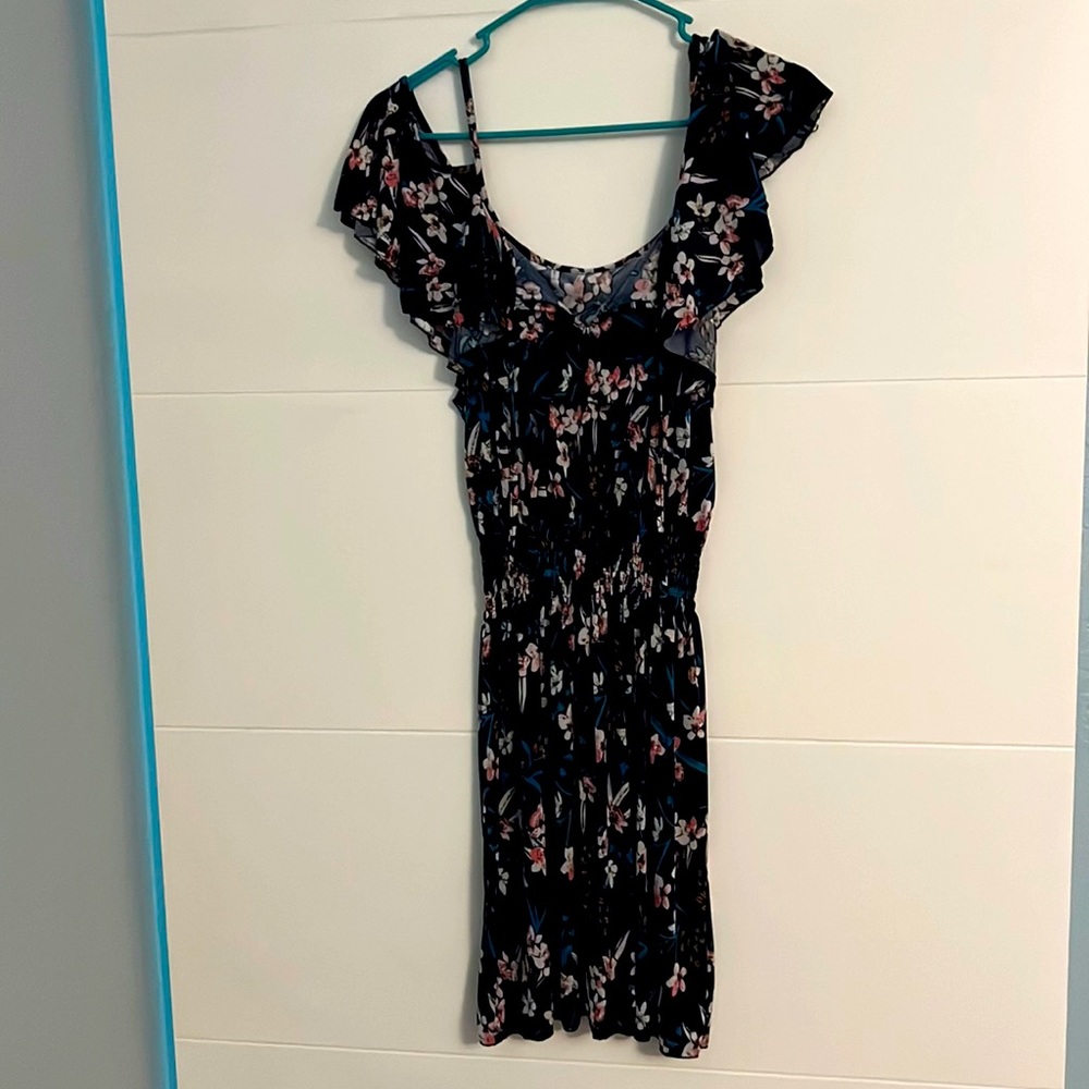 Off the shoulder midi dress
